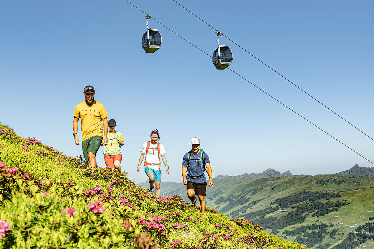 Wandern in Saalbach © Karin Pasterer Wandern in Saalbach © Karin Pasterer
