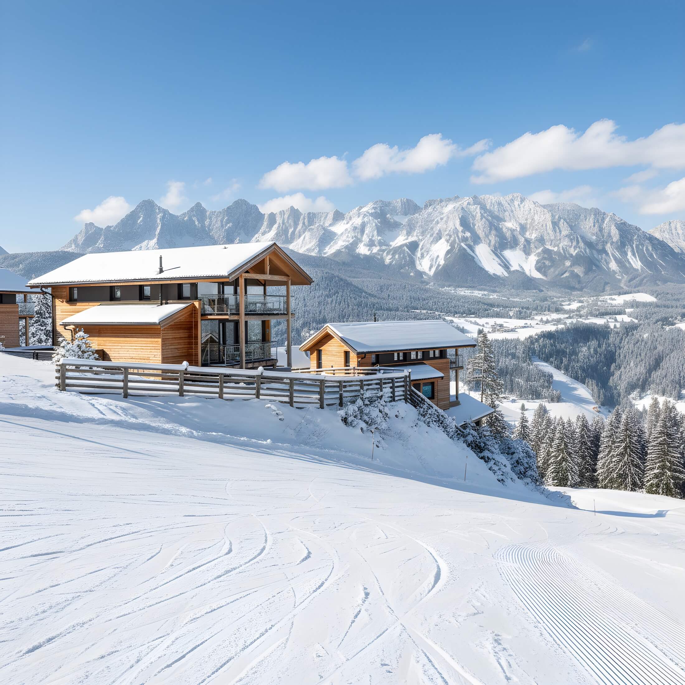 Ferienhaus an der Piste in Schladming-Dachstein: Alpenchalets Reiteralm Ferienhaus an der Piste in Schladming-Dachstein: Alpenchalets Reiteralm