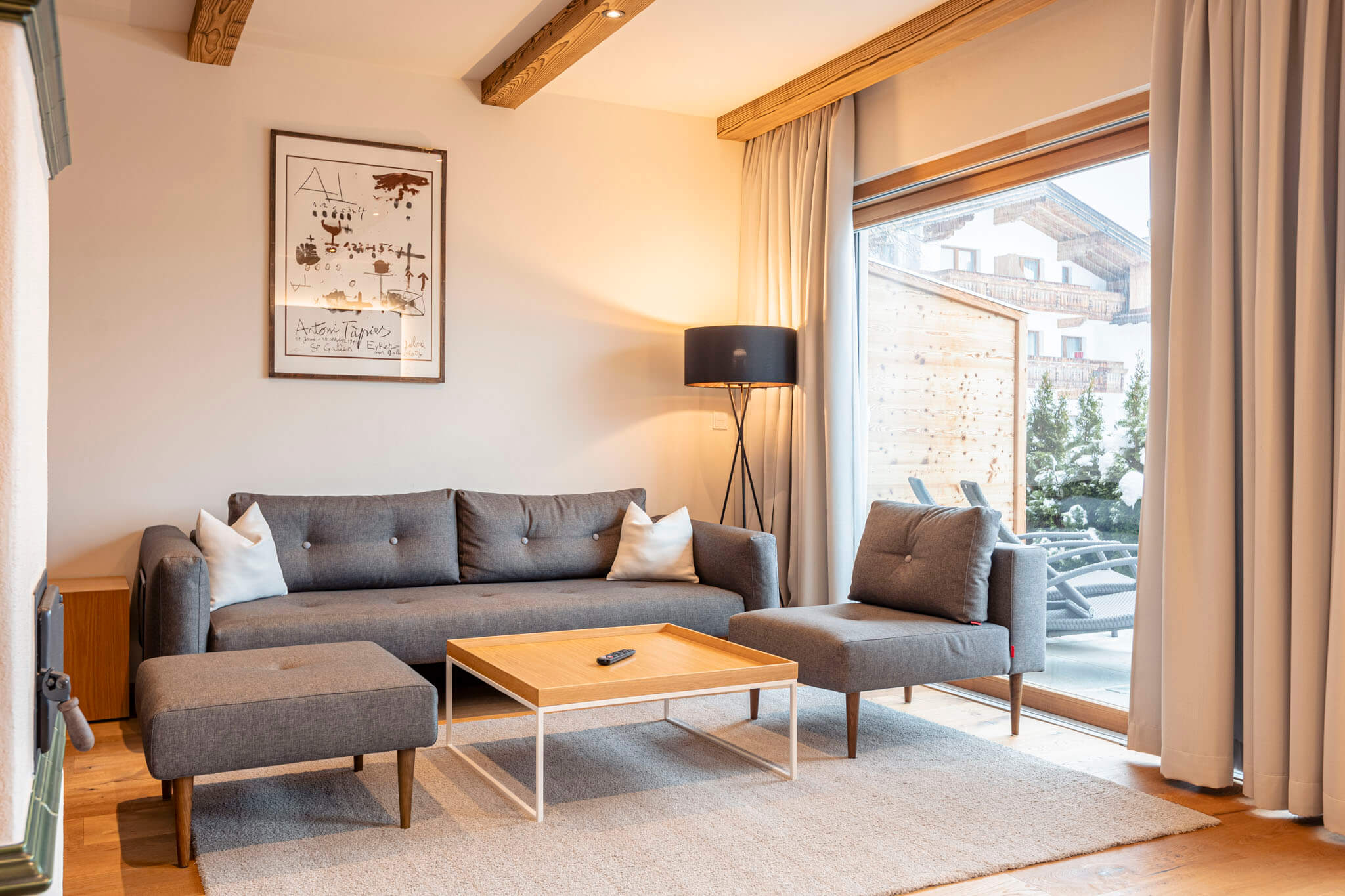 Wohnbereich Chalet Streif - Dorfresort Kitzbühel Wohnbereich Chalet Streif - Dorfresort Kitzbühel