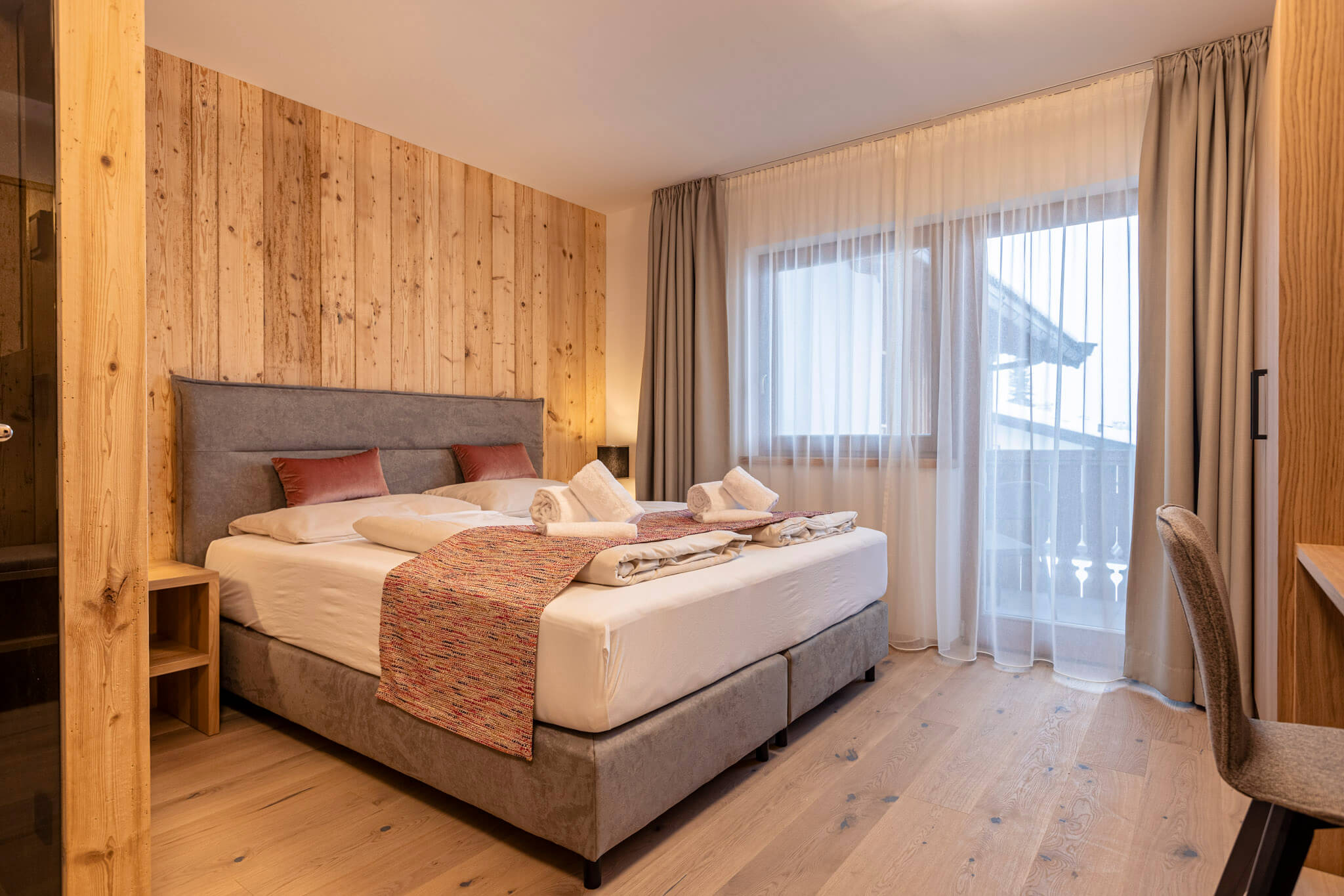 Schlafzimmer Apartment Kitz - Dorfresort Kitzbühel Schlafzimmer Apartment Kitz - Dorfresort Kitzbühel