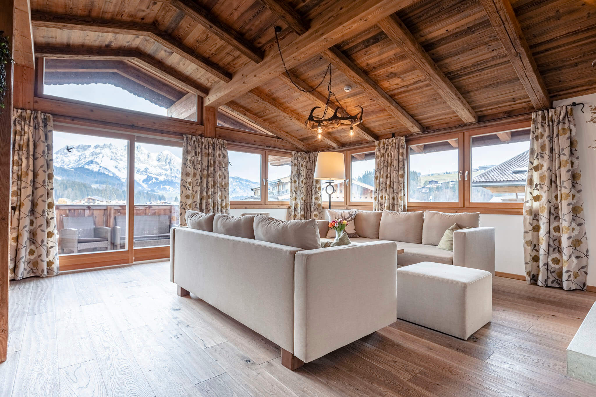 Wohnbereich Penthouse Wilder Kaiser - Dorfresort Kitzbühel Wohnbereich Penthouse Wilder Kaiser - Dorfresort Kitzbühel