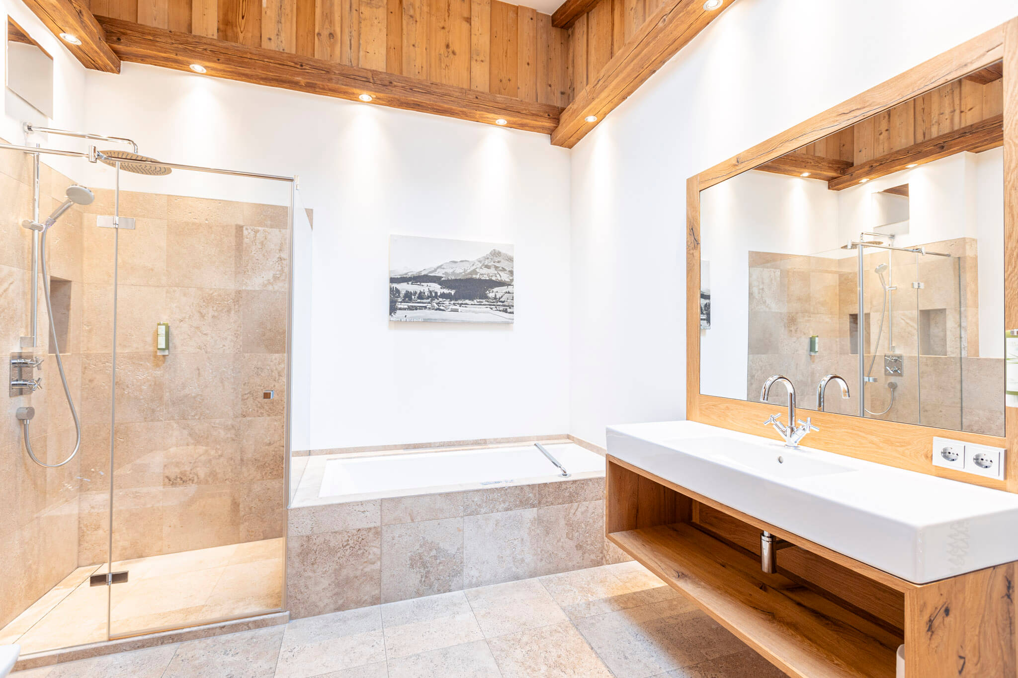 Badezimmer Penthouse Wilder Kaiser - Dorfresort Kitzbühel Badezimmer Penthouse Wilder Kaiser - Dorfresort Kitzbühel