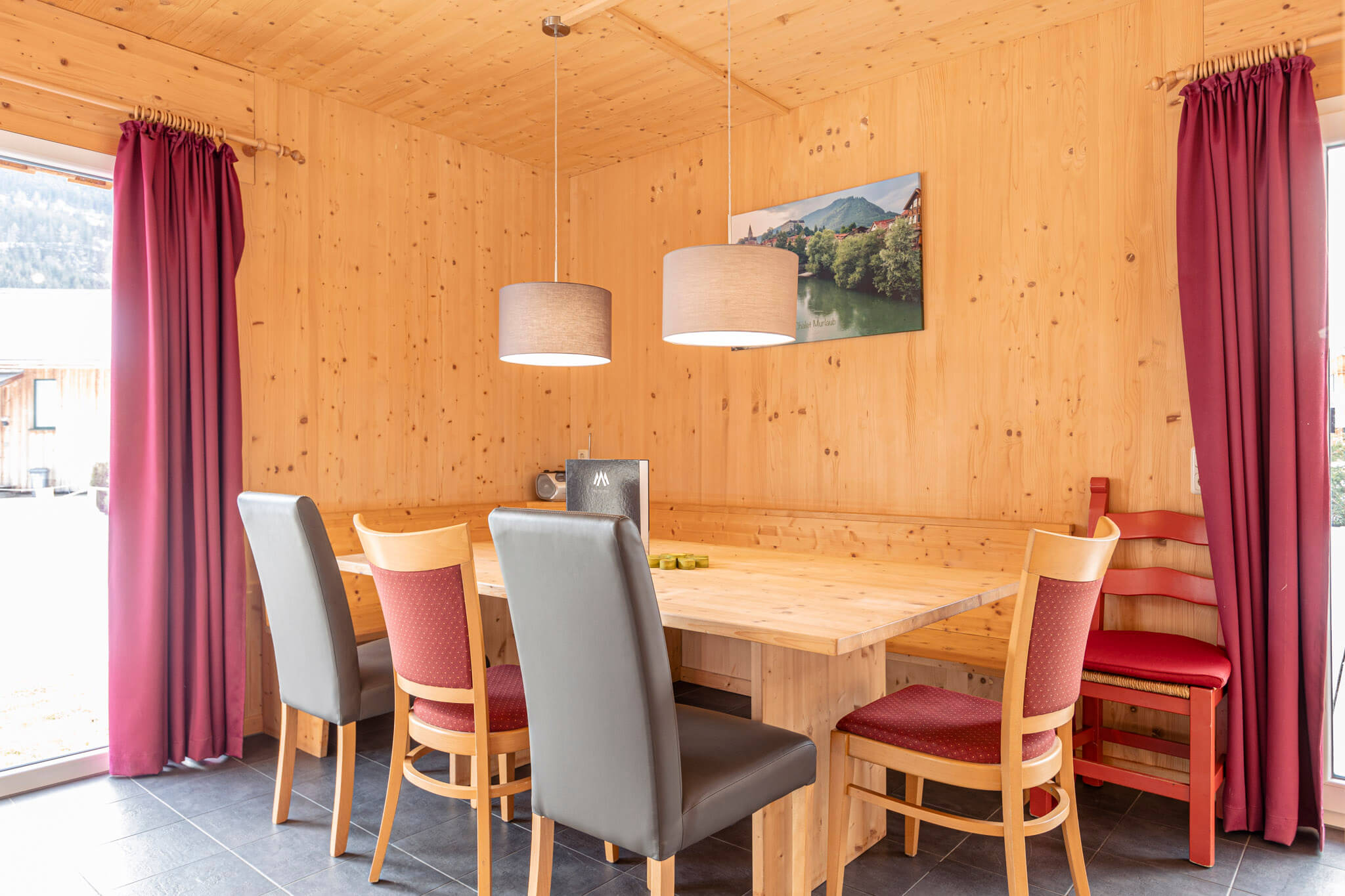Essbereich Chalet Sonneck - Feriendorf Murau Essbereich Chalet Sonneck - Feriendorf Murau