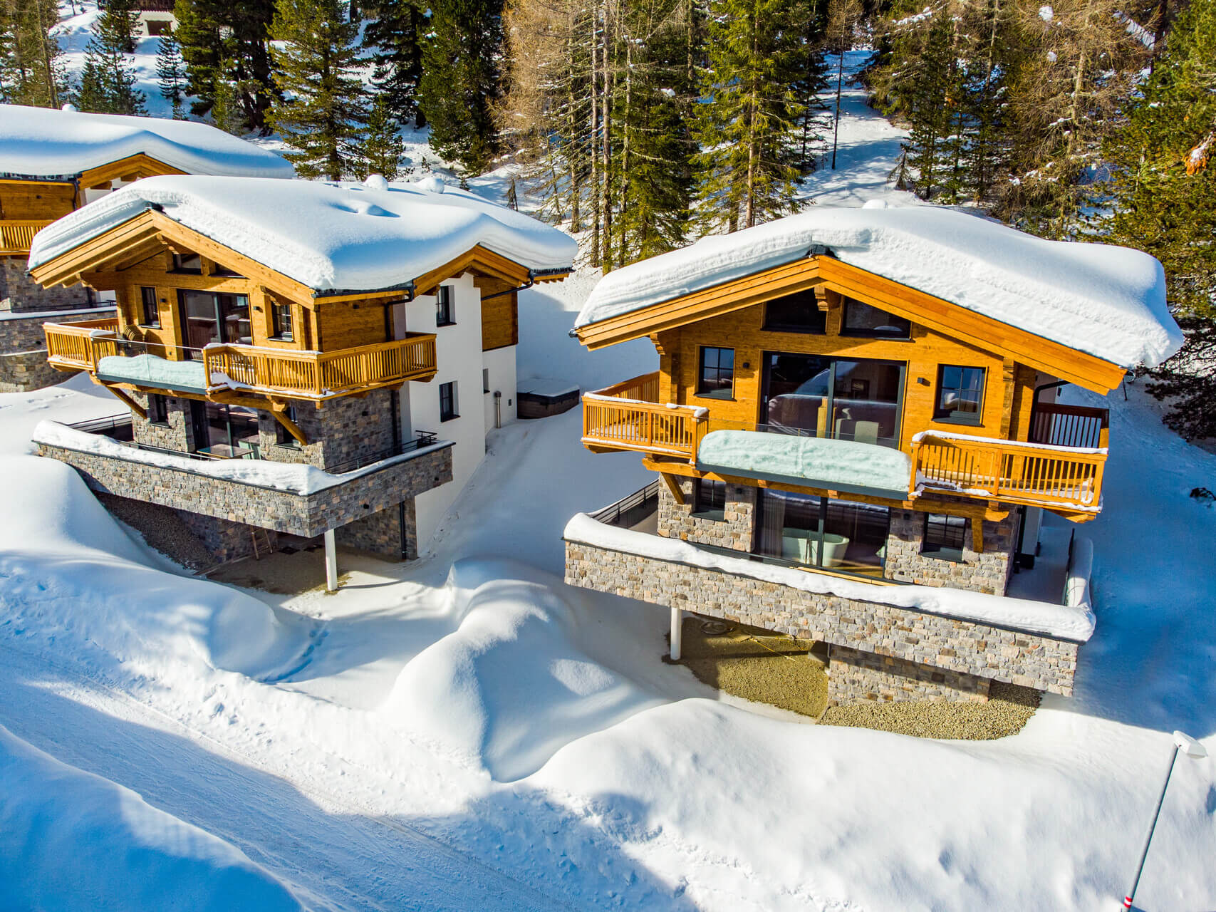 Exterior view winter - Turrach Lodges by ALPS RESORTS Exterior view winter - Turrach Lodges by ALPS RESORTS