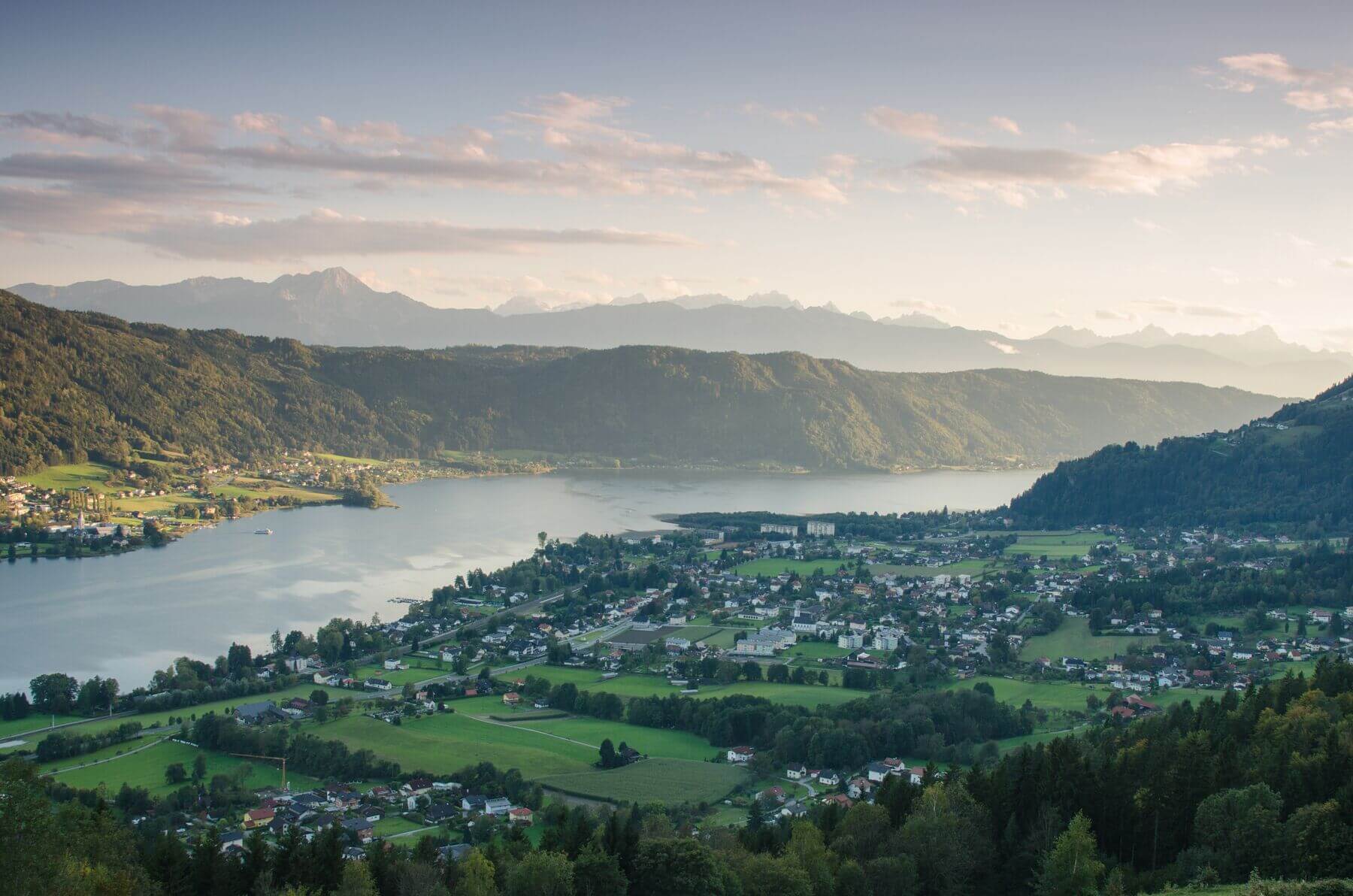 Panorama - Lake Ossiach/Carinthia